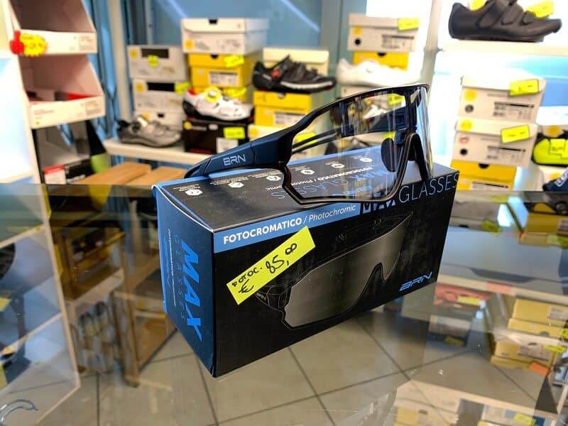 Occhiale BRN MTB Fotocromatici nero - Occhiali bici - RMC Verona
