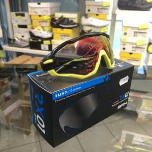 Occhiale BRN giallo nero - Accessori per andar in giro in bici. RMC negozio biciclette Verona