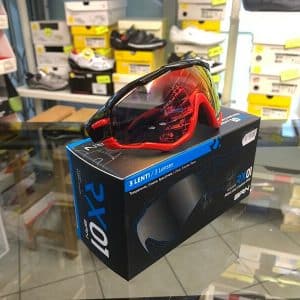 Occhiale BRN nero rosso- Accessori per andar in giro in bici. RMC negozio biciclette Verona