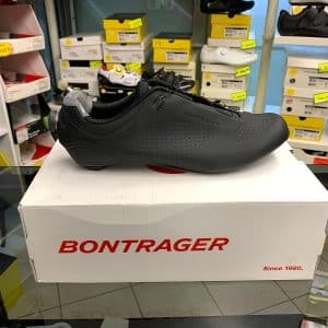 Bontrager Ballista nera. Scarpe bici da corsa. Bicicletta da strada. RMC negozio bici a Verona