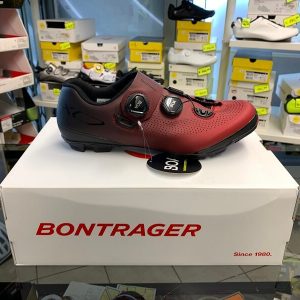 Bontrager Foray rossa. Scarpe bici MTB Mountain Bike SPD Verona. RMC negozio bici a Verona