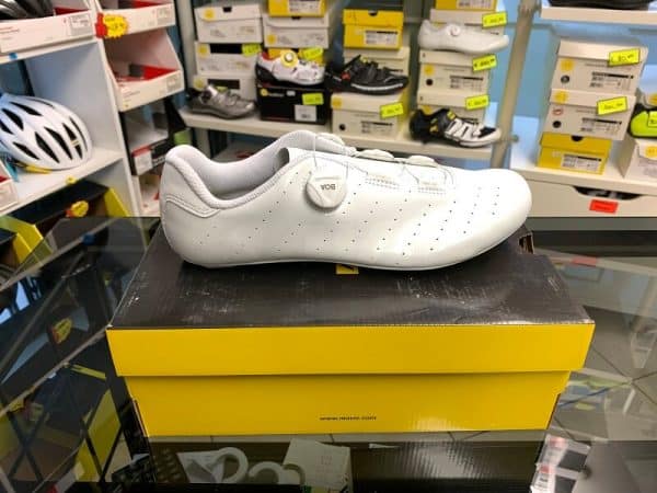 Mavic Cosmic Boa Bianca. Scarpe bici da corsa. Bicicletta da strada. RMC negozio bici a Verona
