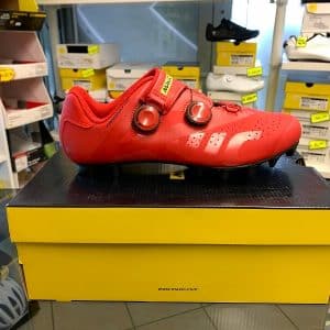 Mavic Crossmax PRO rossa. Scarpe bici MTB Mountain Bike SPD Verona. RMC negozio bici a Verona