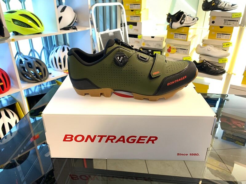 Bontrager Foray verde. Scarpe bici MTB Mountain Bike Verona