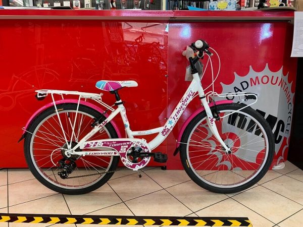 Torpado Kelly rosa 24” MTB ragazza – Mountain Bike Bici Bimba - bicicletta da bambina a Verona