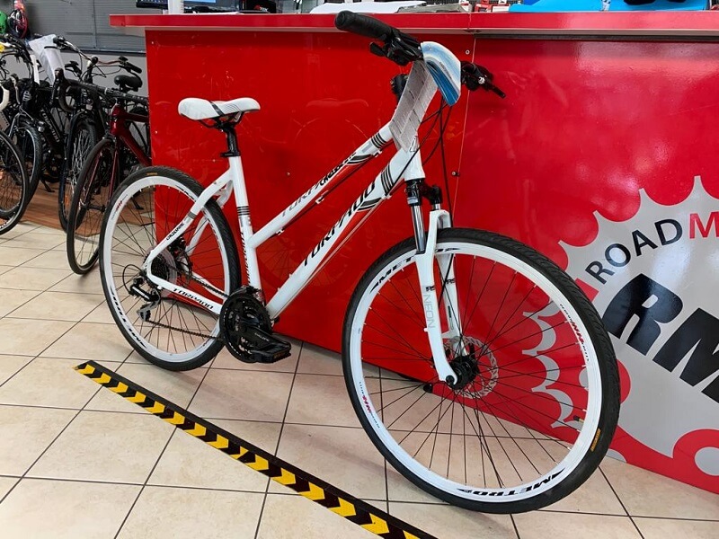 Torpado T816 Ibrida Donna bianca City Bike Verona. RMC bici