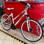 Torpado T816 Ibrida Donna bianca. City Bike Verona. Bici per città. RMC negozio di biciclette