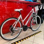 Torpado T816 Ibrida Donna bianca. City Bike Verona. Bici per città. RMC negozio di biciclette