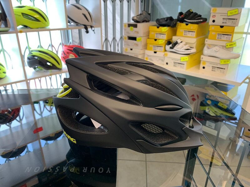 Casco Wag Nero e giallo - Casco bici MTB Mountain Bike a Verona