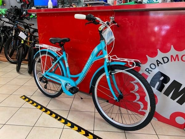 Torpado Freedome Azzurra City Bike Verona. Bici per città. RMC negozio di biciclette