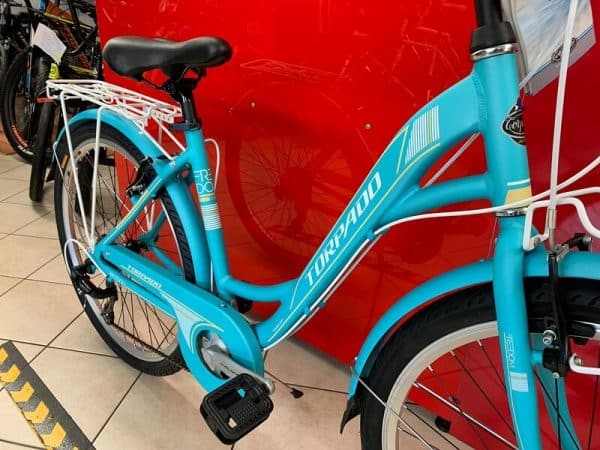 Torpado Freedome Azzurra City Bike Verona. Bici per città. RMC negozio di biciclette