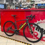 Trek Domane AL 3 grigia 2021. Bici da strada Verona. Bicicletta da corsa. RMC negozio bici a Verona
