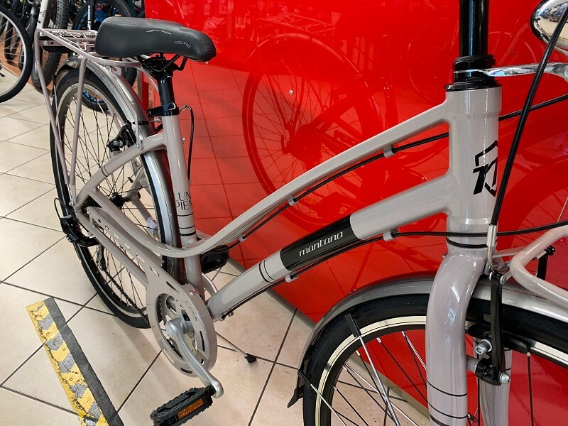 Montana Luna Piena 28” grigia donna. Bici City Bike a Verona