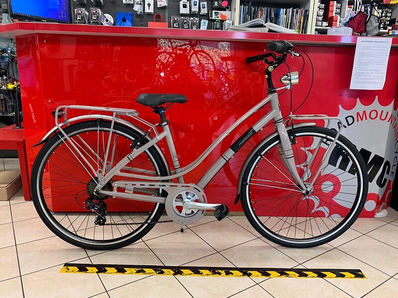 Montana Luna Piena 28” grigia donna. Bici City Bike a Verona
