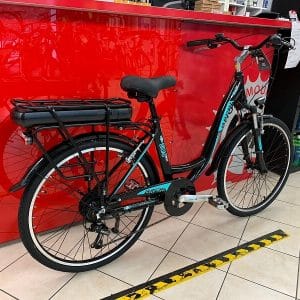 City bike elettrica Brera 26”. Bici elettrica bicicletta e-bike. RMC negozio di bici a Verona