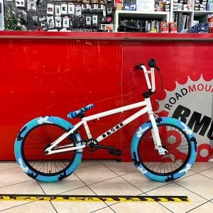 Bmx Freestyle 20” bianca. Bici bmx freestyle a Verona. RMC negozio di biciclette ragazzo a Verona