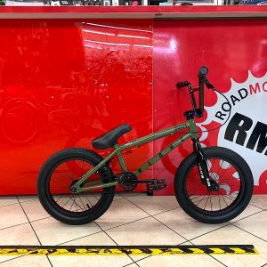 Bmx Street 16” verde. Bmx Street Verona. Bicicletta BMX Verona. RMC negozio di bici Verona