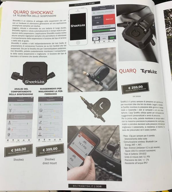 Sensore di pressione intelligente. Accessori per biciclette Verona. RMC negozio di bici Verona