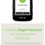 Bryton Rider 750, ciclo computer GPS touchscreen. Accessori per bici Verona. RMC negozio biciclette