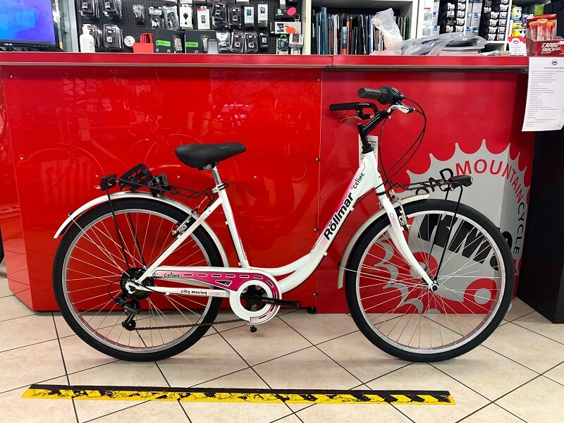 City Bike Rollmar Celine 26” bianca. Bici City Bike a Verona