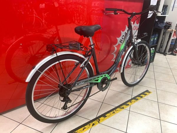 City Bike Rollmar Celine 26” verde City Bike Verona. Bici per città. RMC negozio biciclette a Verona