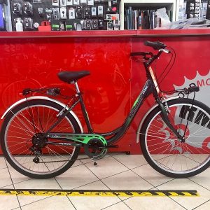 City Bike Rollmar Celine 26” verde City Bike Verona. Bici per città. RMC negozio biciclette a Verona