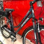 Brera Elettrica donna 28” nera. Bici Elettrica Verona. E-bike bicicletta. RMC negozio bici Verona