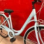 Brera Meneghina 26” azzurra. City Bike donna a Verona. Bici per città. RMC negozio biciclette Verona