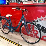 Brera Meneghina 26” blu. City Bike donna a Verona. Bici per città. RMC negozio biciclette a Verona