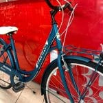 Brera Meneghina 26” blu. City Bike donna a Verona. Bici per città. RMC negozio biciclette a Verona