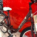 Brera Meneghina 26” viola. City Bike donna a Verona. Bici per città. RMC negozio biciclette Verona