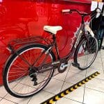 Brera Meneghina 26” viola. City Bike donna a Verona. Bici per città. RMC negozio biciclette Verona