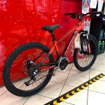 MTB Brera 24” Disc rossa. MTB ragazzo. Bici Mountain Bike Bici Bimbo. Bicicletta da bambino a Verona