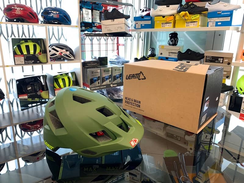 Casco Leatt 1.0 verde. Casco MTB Enduro Verona