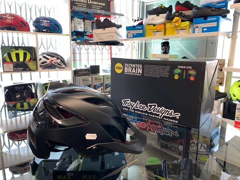 Casco Troy Lee Designs A3 Enduro nero. Casco MTB Enduro Verona