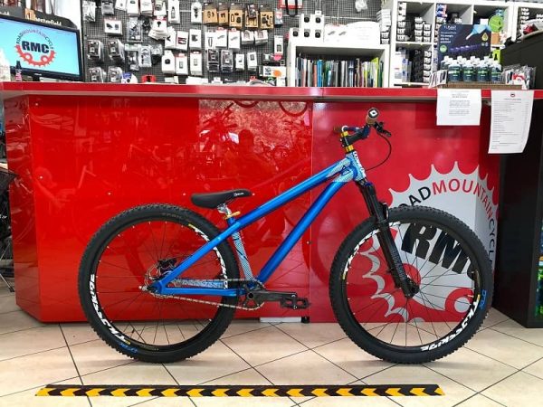 Dirt 26” Octane One blu personalizzata. Bici MTB Mountain Bike e bmx a Verona. Negozio biciclette