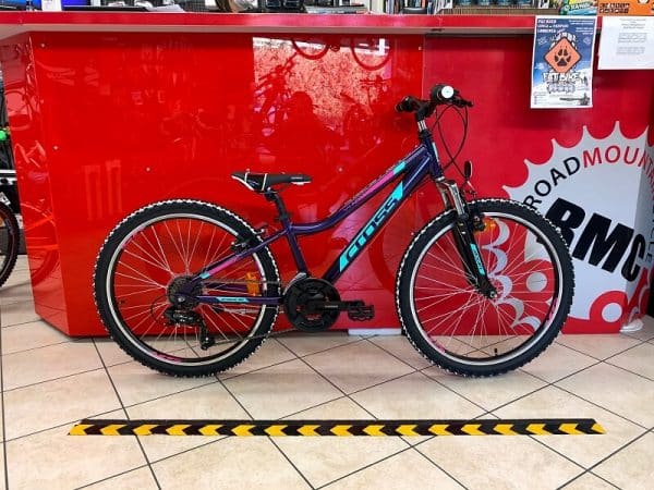 MTB Cross 24” viola - Bici bimbo