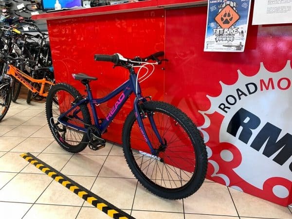 MTB Head 24” Joy viola. Bicicletta MTB Mountain Bike Verona. RMC negozio di bici a Verona