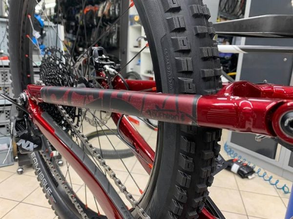 Protezione Telaio su misura Dyedbro. Accessori per bici Verona