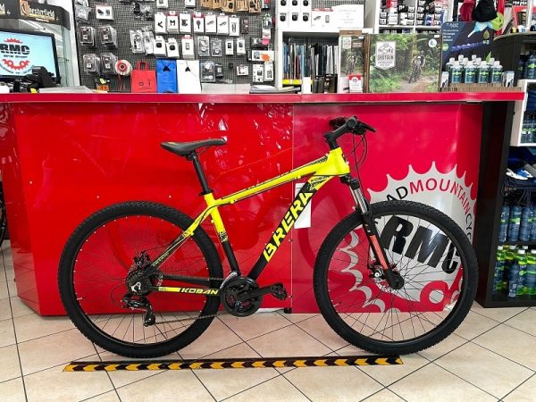 Bici MTB Brera Koban 29” Disc Gialla - Bicicletta Mountain Bike Verona