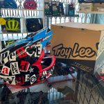 Casco Troy Lee Designs D3 anarchy black. Protezioni per BMX e MTB DH Downhill Verona