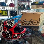 Casco Troy Lee Designs D3 anarchy black. Protezioni per BMX e MTB DH Downhill Verona