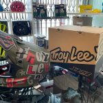 Casco Troy Lee Designs D3 militare. Protezioni per BMX e MTB DH Downhill Verona