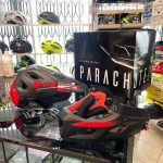Casco Met Parachute mentoniera smontabile. Caschi MTB Verona. Protezioni bici