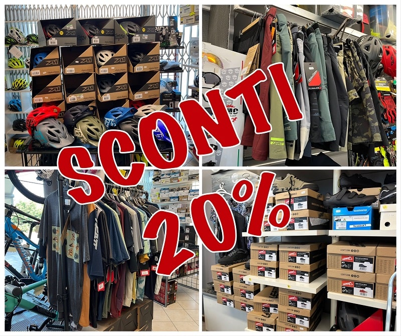 Sconti 20% su abbigliamento, caschi, scarpe LEATT & TROY LEE DESIGNS