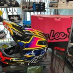 Casco Troy Lee Designs D4 carbonio fulmin. BMX e MTB DH Downhill