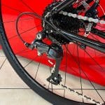 Ruota posteriore, cambio e freno a disco