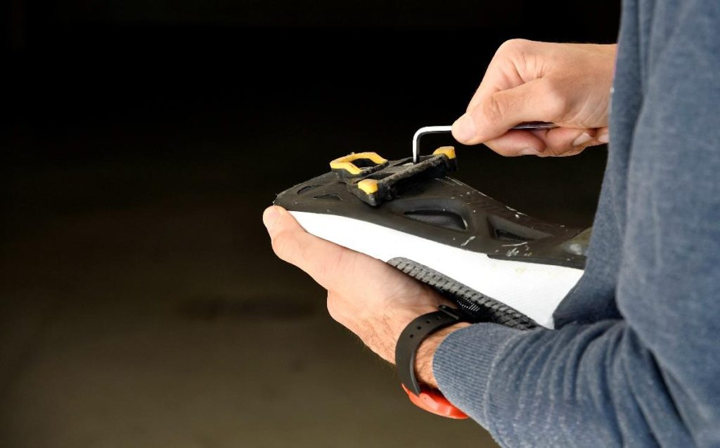 Posizionamento tacchette pedali bici a Verona