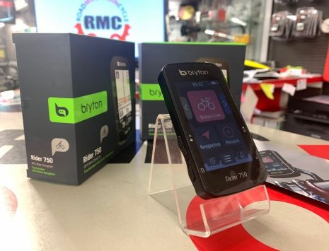 Bryton Rider 750, ciclo computer GPS touchscreen. Accessori per bici Verona. RMC negozio biciclette