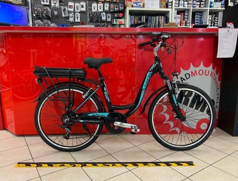 City bike elettrica Brera 26”. Bici elettrica bicicletta e-bike. RMC negozio di bici a Verona